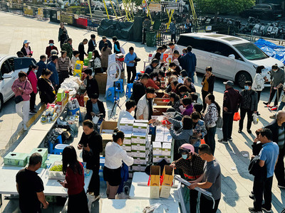 徐州鼓樓環(huán)城街道 農(nóng)副產(chǎn)品進(jìn)社區(qū) 搭建消費(fèi)新場景